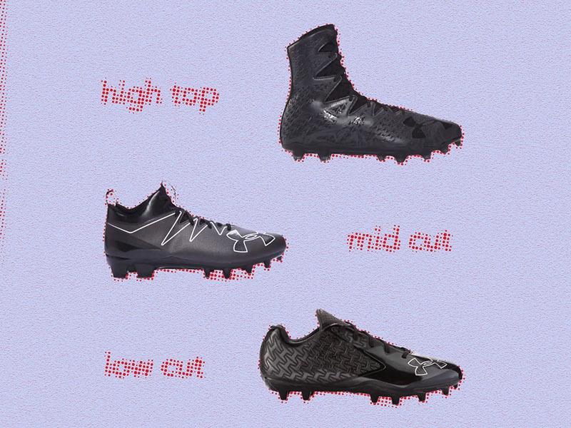 Football vs store lacrosse cleats